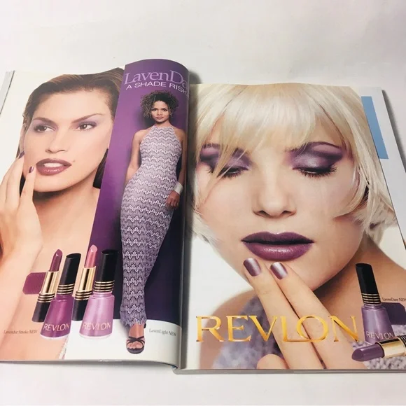 Vogue April 1998 Vintage Magazine Amber Valletta in Jil Sander By Steven Meisel - Picture 9 of 11